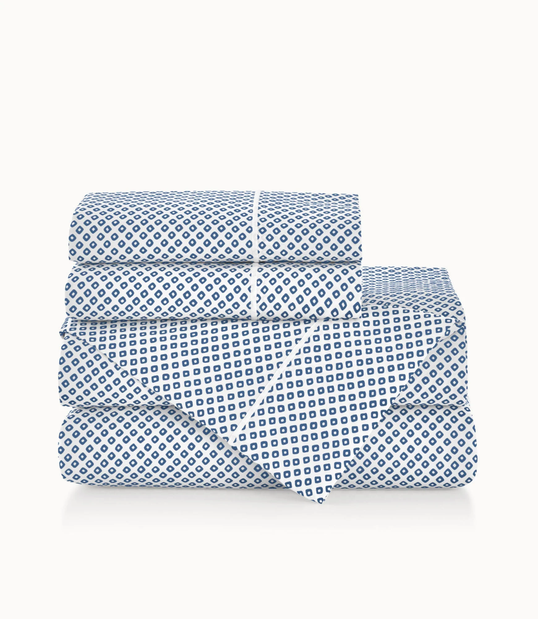 Emma Printed Sateen Sheet Set - Image 4